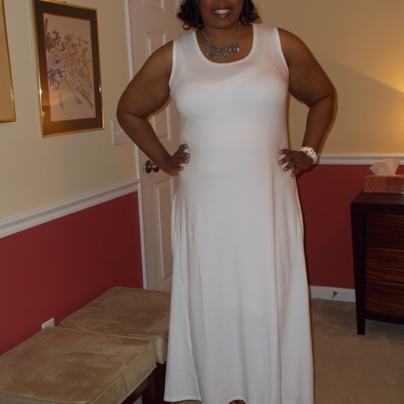 Jessica London A-Line Sleeveless Tank Dress, size 14 - Picture 4 of 16